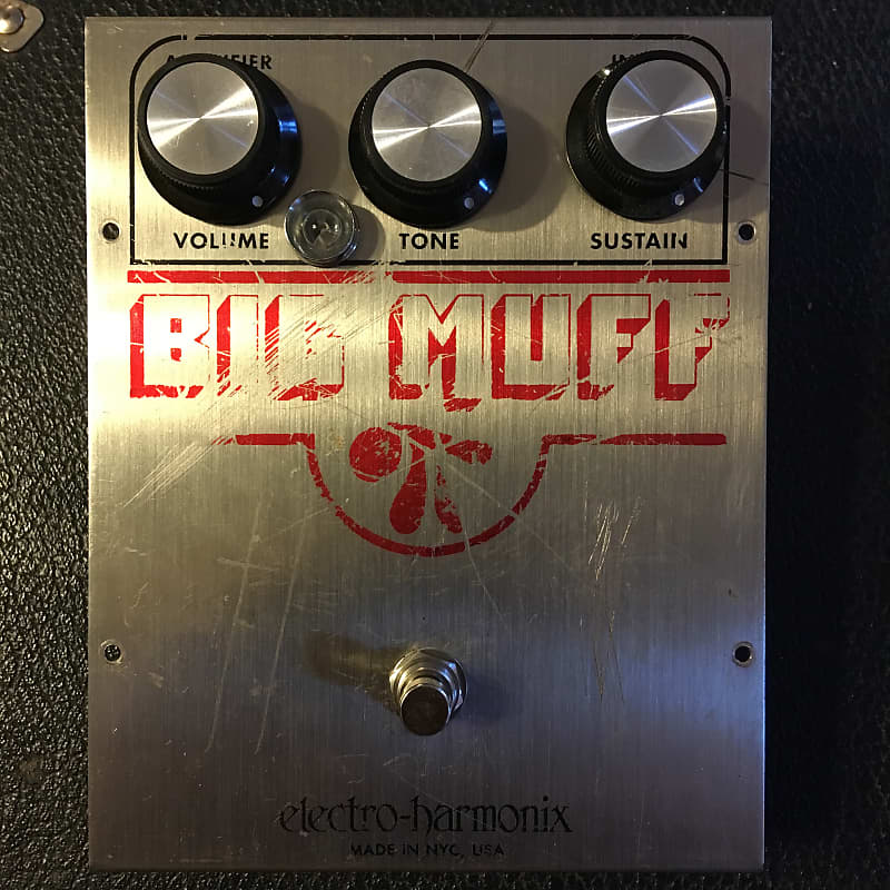 electro-harmonix BIG MUFF MADE IN NYC表記 electro-harmonix BIG MUFF MADE IN NYC表記 electro-harmonix