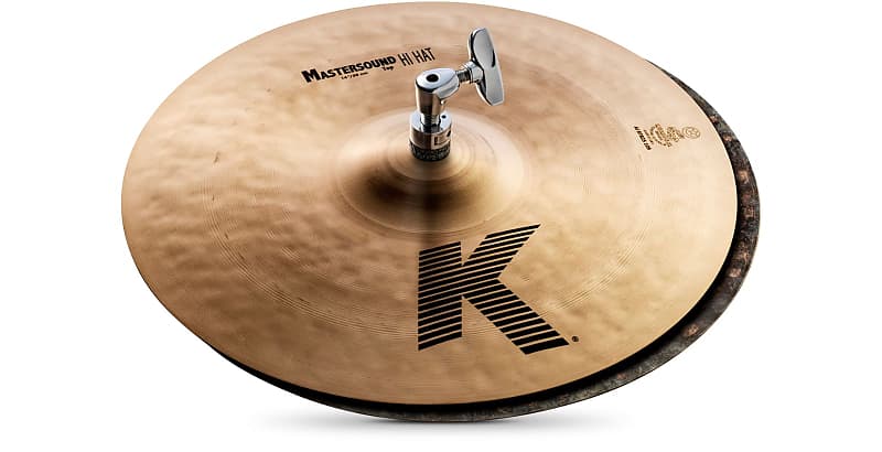 Zildjian K0909 14" K Mastersound Hi-Hat Cymbals (Pair) image 1
