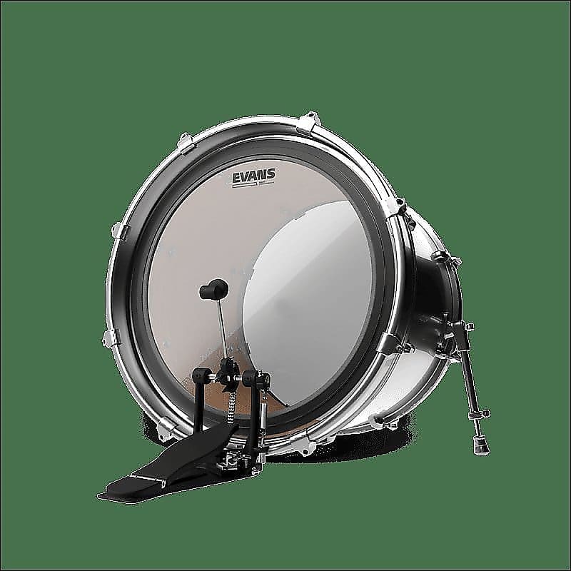 Evans BD22EMADHW 22" EMAD Heavyweight Clear Bass Drum Head image 1