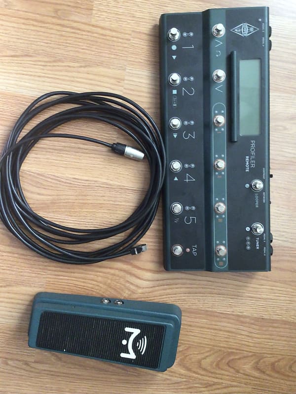 Kemper profiler remote and Mission expression pedal Reverb