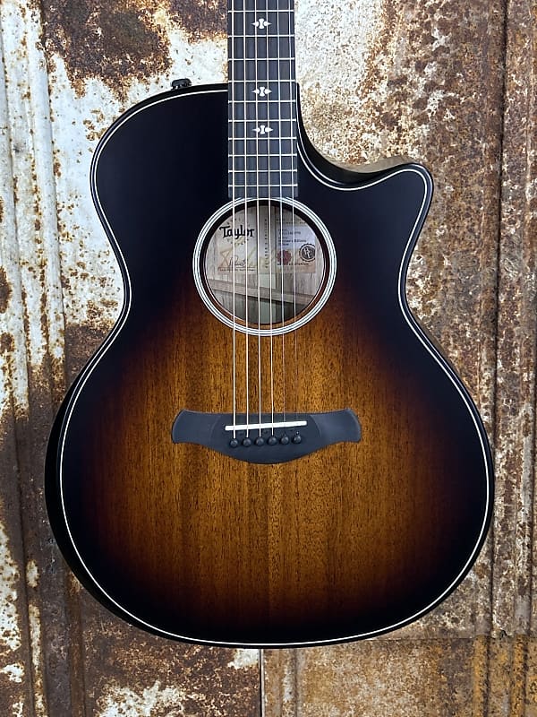 Taylor Builder's Edition 324ce Grand Auditorium Urban Ash Acoustic-Electric