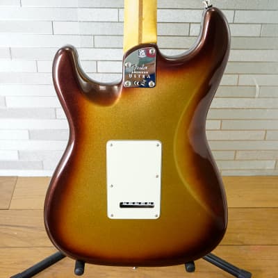 Fender American Ultra Stratocaster with Maple Fretboard - Mocha Burst image 2