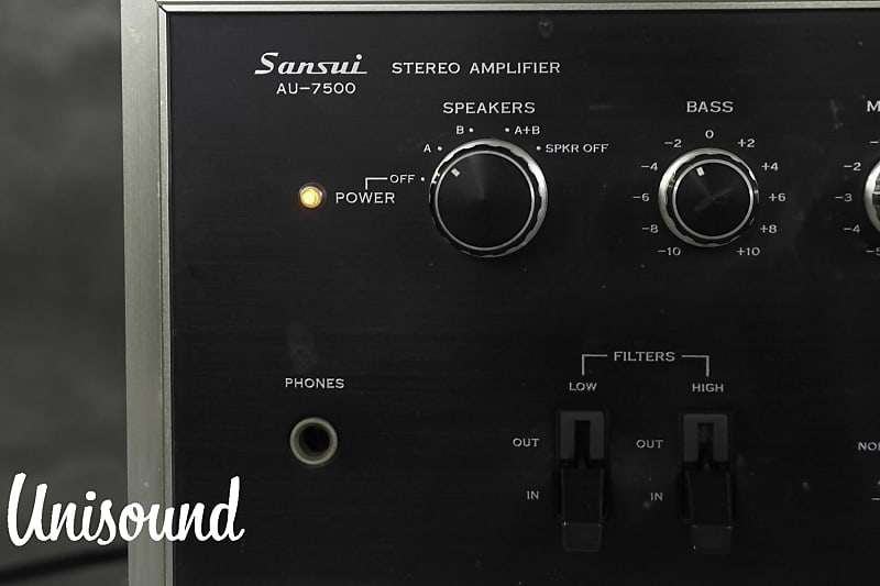 Sansui AU-7500 Stereo Integrated Amplifier in Very Good Condition.