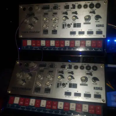 Korg Volca Modular Micro Modular Synthesizer X 2 With Midi Out Mod.