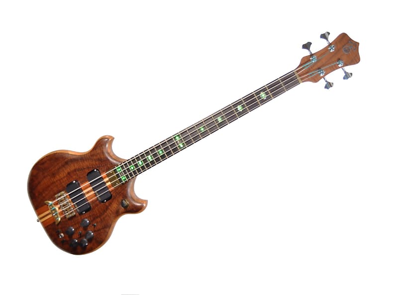 Alembic BBSB4 Stanley Clarke Signature Brown Bass 4 String Bass Guitar w/ OHSC – Used 2005 image 1
