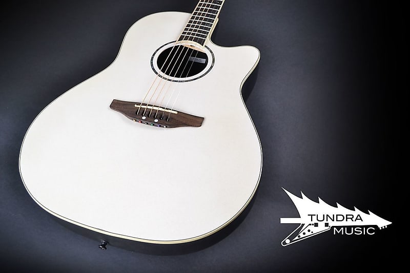 Ovation CC24-6PH Celebrity MID Depth - White Pearl (367) | Reverb UK