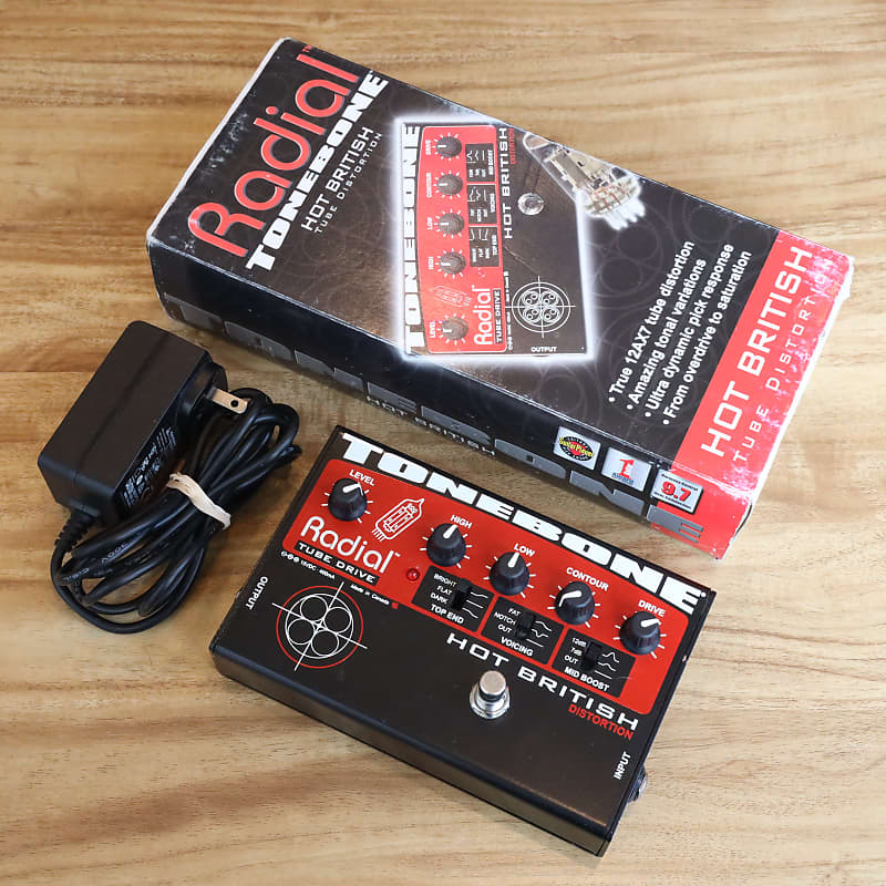 radial tonebone hotbritish ディストーション Radial Tonebone Hot British Distortion - YouTube