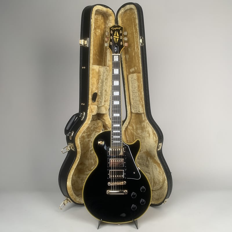 Ebony Epiphone Joe Bonamassa Black Beauty Les Paul Outfit Electric