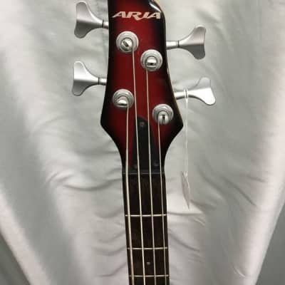 Aria 4 String Bass Electric Guitar image 3