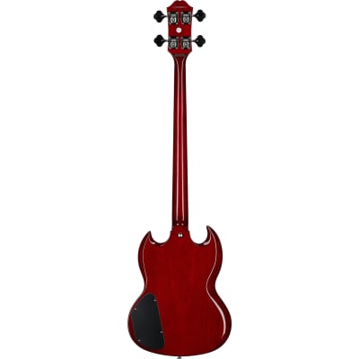 Epiphone SG EB-3 4 String Bass, Cherry Finish image 2