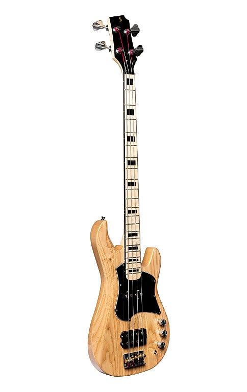 STAGG Electric bass guitar Silveray series "J" model Natural Finish image 1