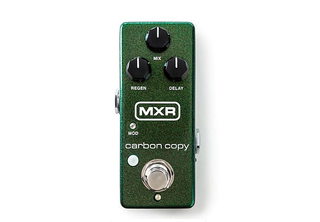MXR M299 Carbon Copy Mini Analog Delay Guitar Effects Pedal image 1