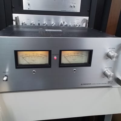 Pioneer SPEC-2 Stereo Power Amp 1970s - Silver image 1