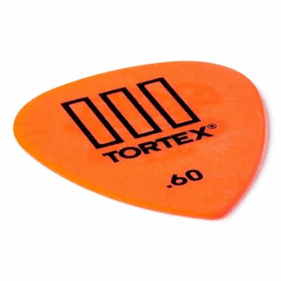 Dunlop 462P.60 Tortex TIII .60mm Guitar Picks, Orange, 12 Pack image 3