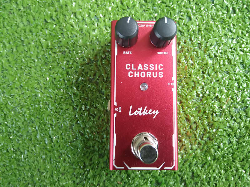 Lotkey Classic Chorus Pedal With True Bypass Reverb