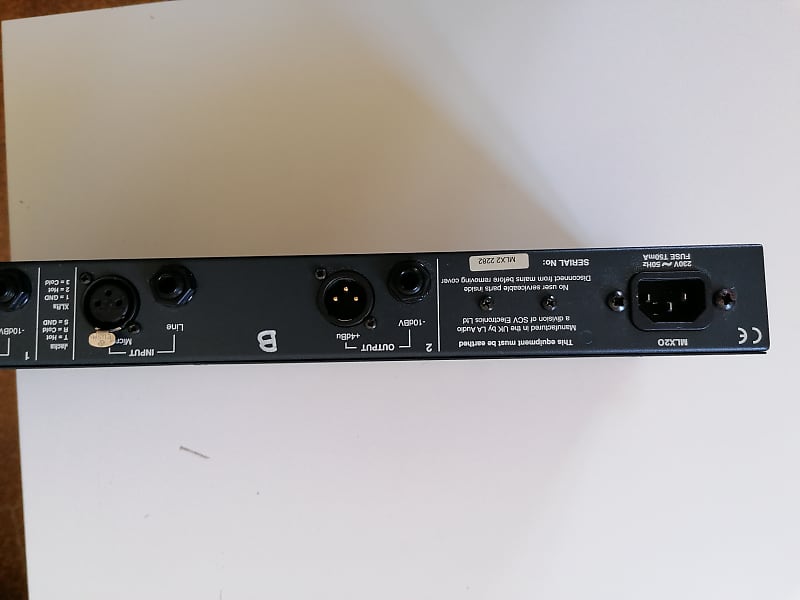 LA AUDIO MLX20 英国製2chマイクプリアンプ LA AUDIO MLX20 英国製2chマイクプリアンプ