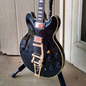 Epiphone Dot ES-355 RARE European Model with Bigsby 2013 Ebony