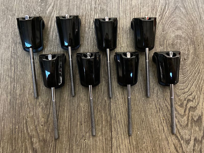 Pearl Vision Black Bass Drum Tension Rods & Claws Drum Reverb