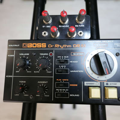 Boss DR-55 Dr. Rhythm modified