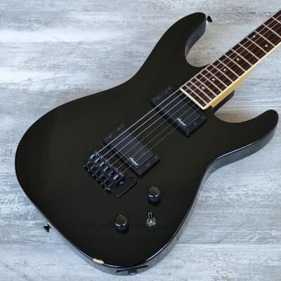 1988 Aria Pro II XR Series XR-ST-2 Dinky Style Superstrat (Black) for sale