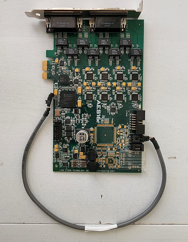 Lynx AES16e-SRC - AES/EBU PCIe Audio Interface Card