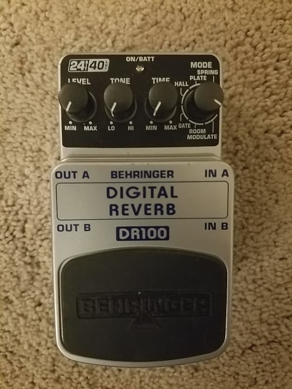 Behringer DR100 Digital Reverb Reverb