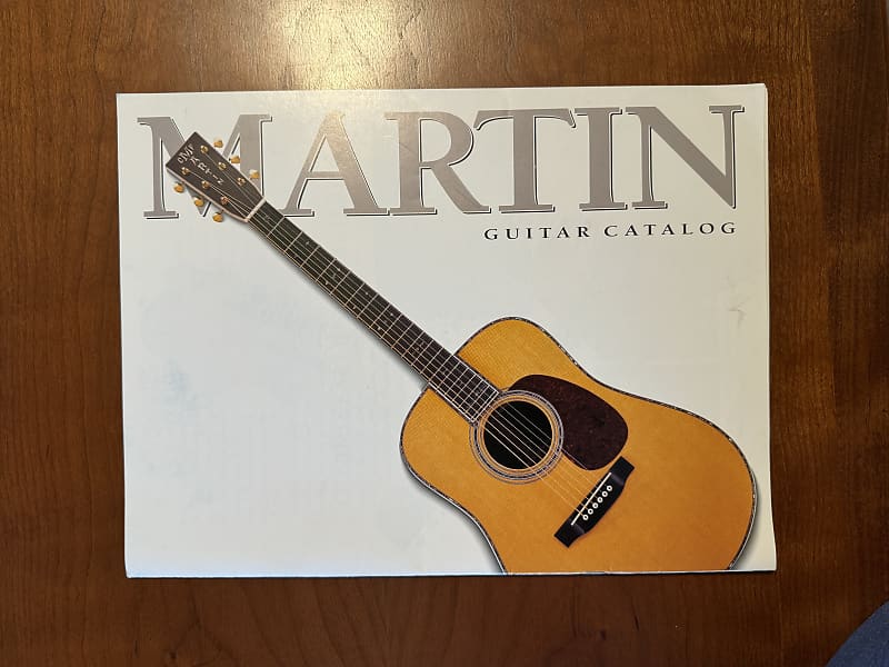 Martin 1997 Guitar Catalog Reverb