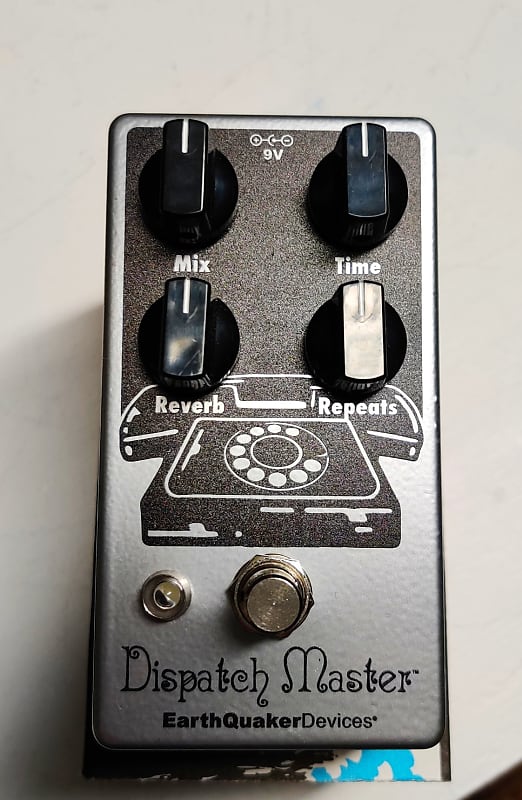 EarthQuaker Devices Dispatch Master V3 Limited Edition Black