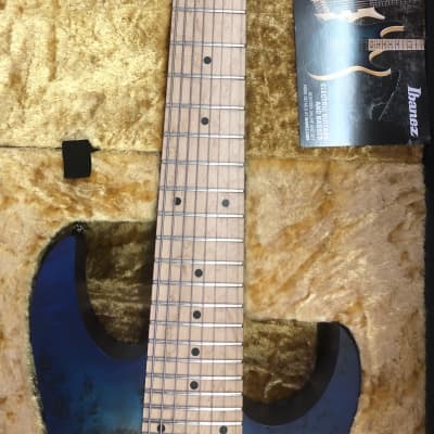 Ibanez RG Prestige RG852MPB 8-string Electric Guitar - Ghost