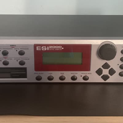 E-MU Systems ESI 2000 Rackmount 64-Voice Digital Sampler 1999 - Grey