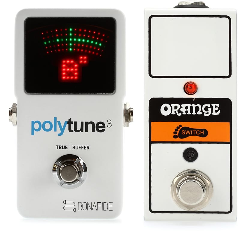 TC Electronic PolyTune 3 Polyphonic LED Guitar Tuner Pedal with