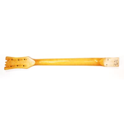 1966 Mosrite The Ventures Model Mark V Vintage Electric Guitar Neck – Rare Original ’66 MK V German Carve Ventures II Part Made in Bakersfield CA (B802) image 4