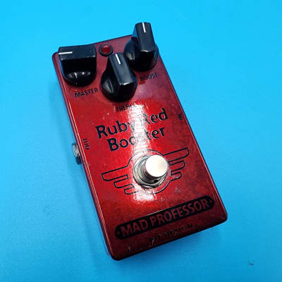 BJF Design Mad Professor Ruby Red Booster Guitar Effect Pedal Bass Buffer Treble image 6