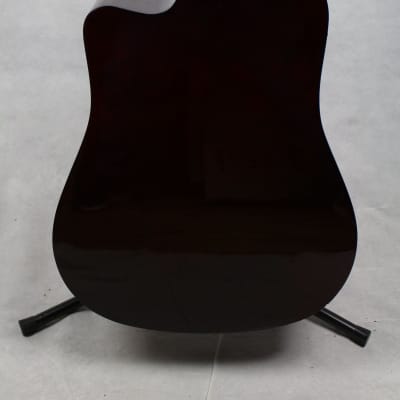 *Scratch & Dent* Fender FA-125CE Dreadnought Acoustic Guitar, Natural w/ Electronics image 6