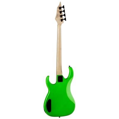 Dean Custom Zone Nuclear Green 4-String Electric Bass new CZONE BASS NG image 3
