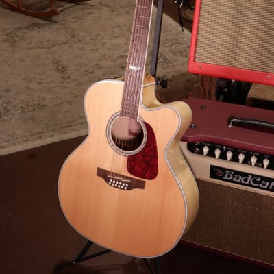 Takamine GJ72CE-12 NAT G-Series 12-String Jumbo Cutaway Acoustic/Electric Guitar - Natural Gloss image 3