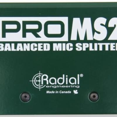Radial Engineering Pro MS2 Passive Microphone Splitter image 4