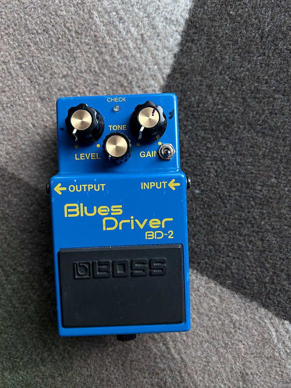 Keeley Boss BD Blues Driver Overdrive with Phat Mod s   Blue