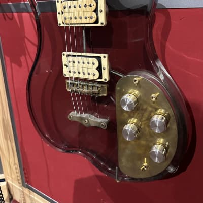 Renaissance SPG 70s - Smoked Translucent Lucite Guitar image 5