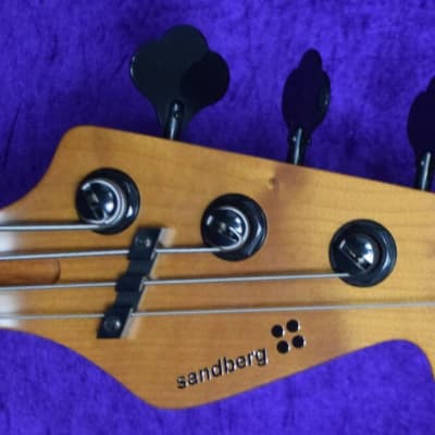 Sandberg California Vs (Lionel) Short Scale Bass, Redburst / Rst. Maple *On Order, ETA Aug. 2023 image 3