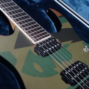 Ibanez JPM P4 John Petrucci! Picasso Collectable Art Work Camo Colors image 4