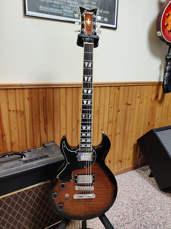 Lefty Schecter S-1 Custom left handed LH | Reverb