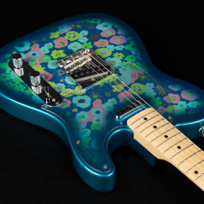 2016 Fender Limited Edition FSR Classic '69 Telecaster MIJ with Maple Fretboard - Blue Flower | Tex-Mex Pickups Japan image 8