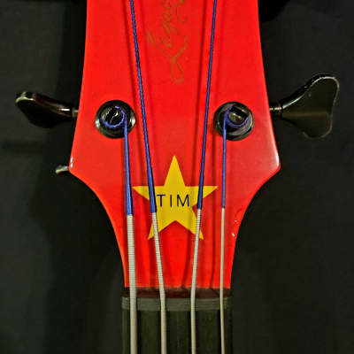 Tim Butler’s 1984 Custom 'Plane and Stars' Zon Legacy Bass image 3