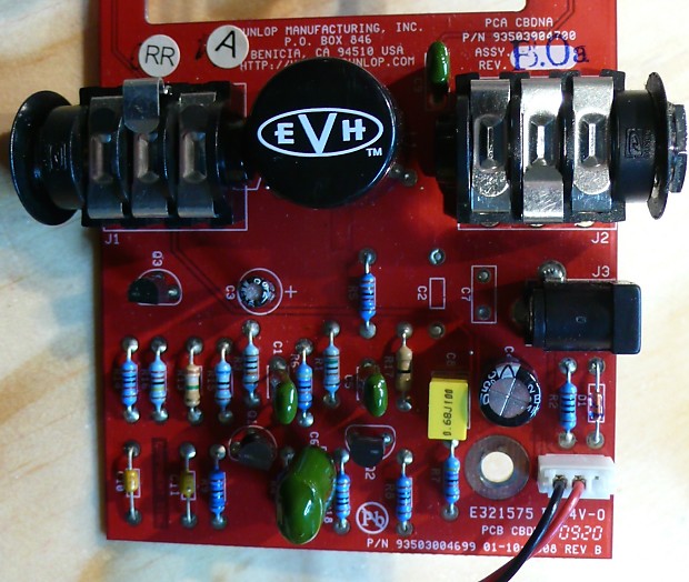 Dunlop Cry Baby Van Halen Wah Drop-In Replacement PCB