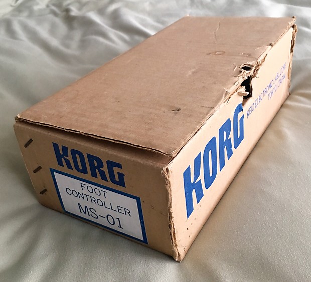 VERY RARE ** Vintage Korg MS-01 Foot Controller | Reverb