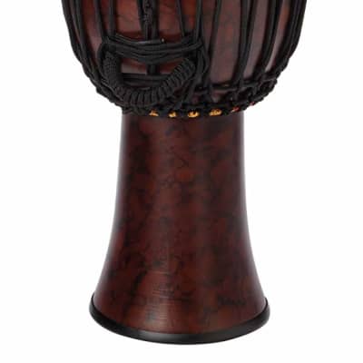 Tycoon 12 in Star Glass Djembe - Rope-Tuned Marble image 2