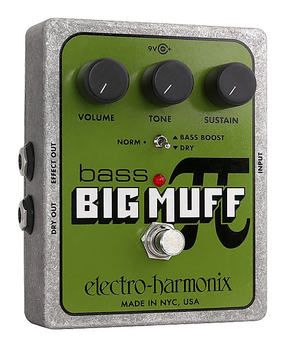Electro-Harmonix Bass Big Muff Pi Bass Fuzz Effect Pedal image 1
