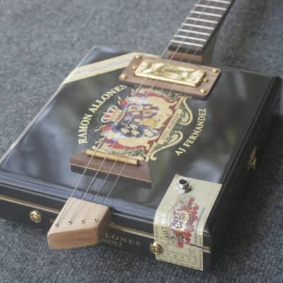 Ramon Allones  Electric Cigar Box Guitar by D-Art Homemade Guitar Co. image 5