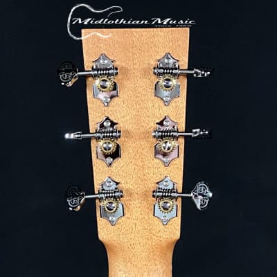 Larrivee OM-40 - Mahogany Acoustic Guitar - Ice Tea Burst Satin Finish image 8